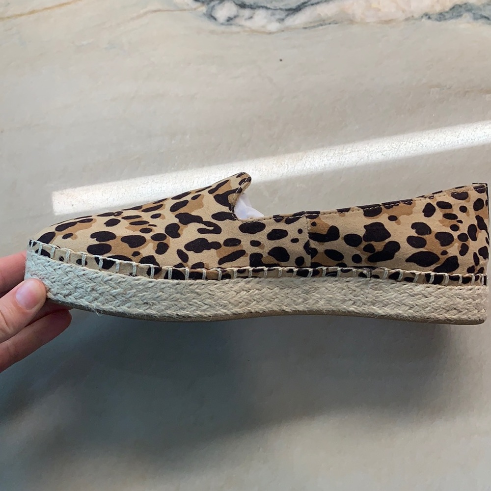 Dr Scholls Find Me cheetah print shoes